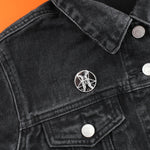 Devil Woman Enamel Lapel Pin Badge