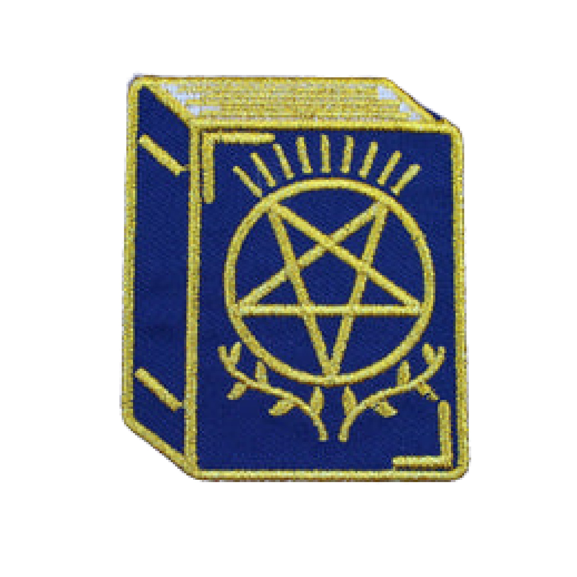 Spell Book Iron On Patch