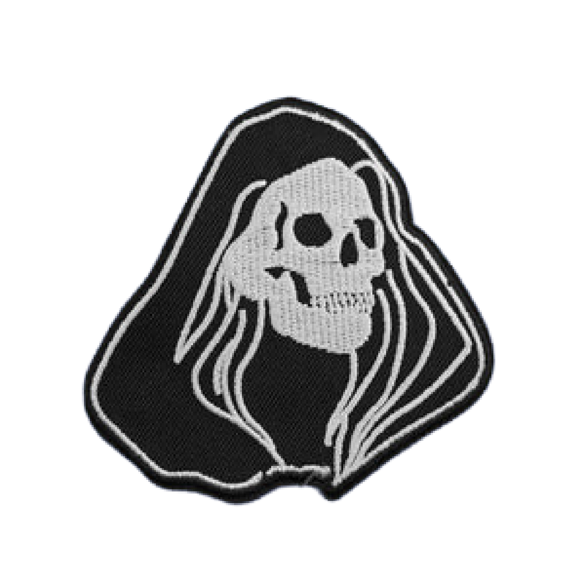 Grim Reaper Iron On Patch
