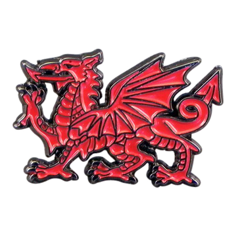 Welsh Dragon Lapel Pin Badge