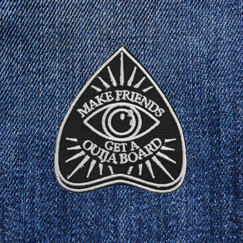 Make Friends, Get A Ouija Board Iron On Patch