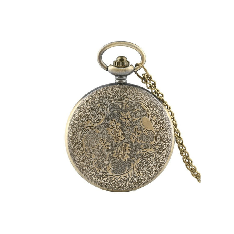 Native American Quartz Pocket Watch