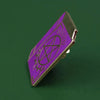 Spell Book Enamel Lapel Pin Badge