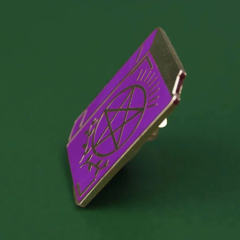 Spell Book Enamel Lapel Pin Badge