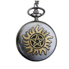 Supernatural Pentagram Quartz Pocket Watch