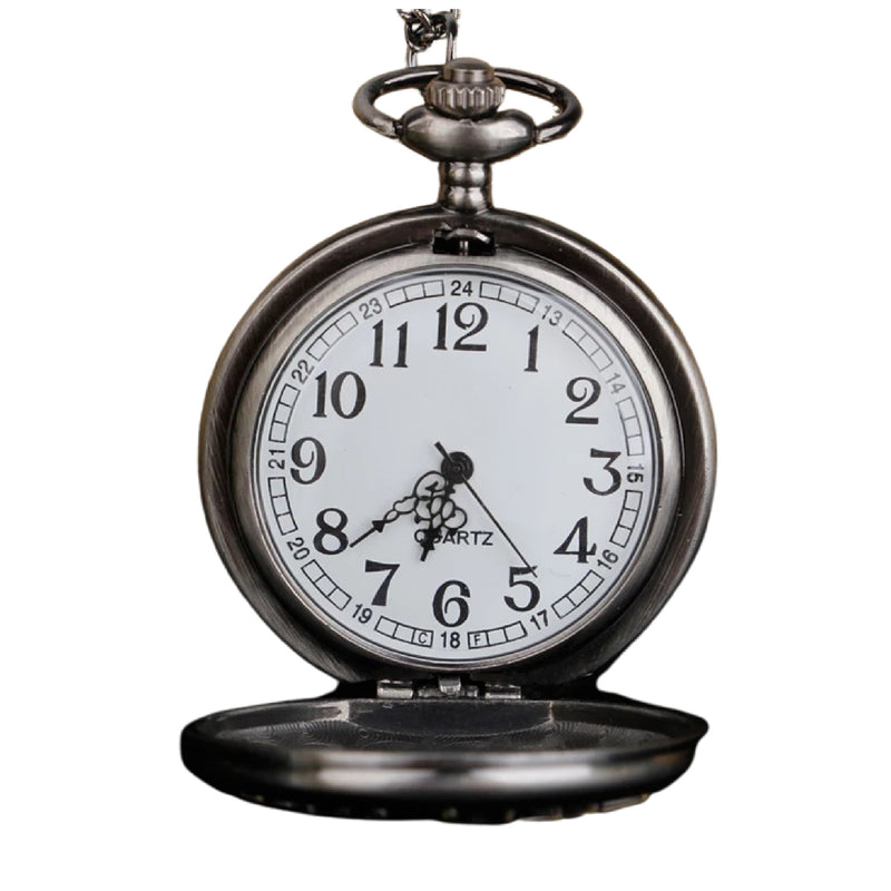 Supernatural Pentagram Quartz Pocket Watch