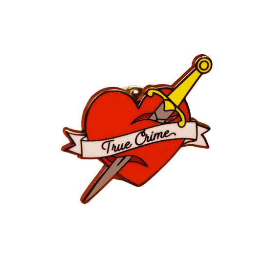 True Crime Pin Badge