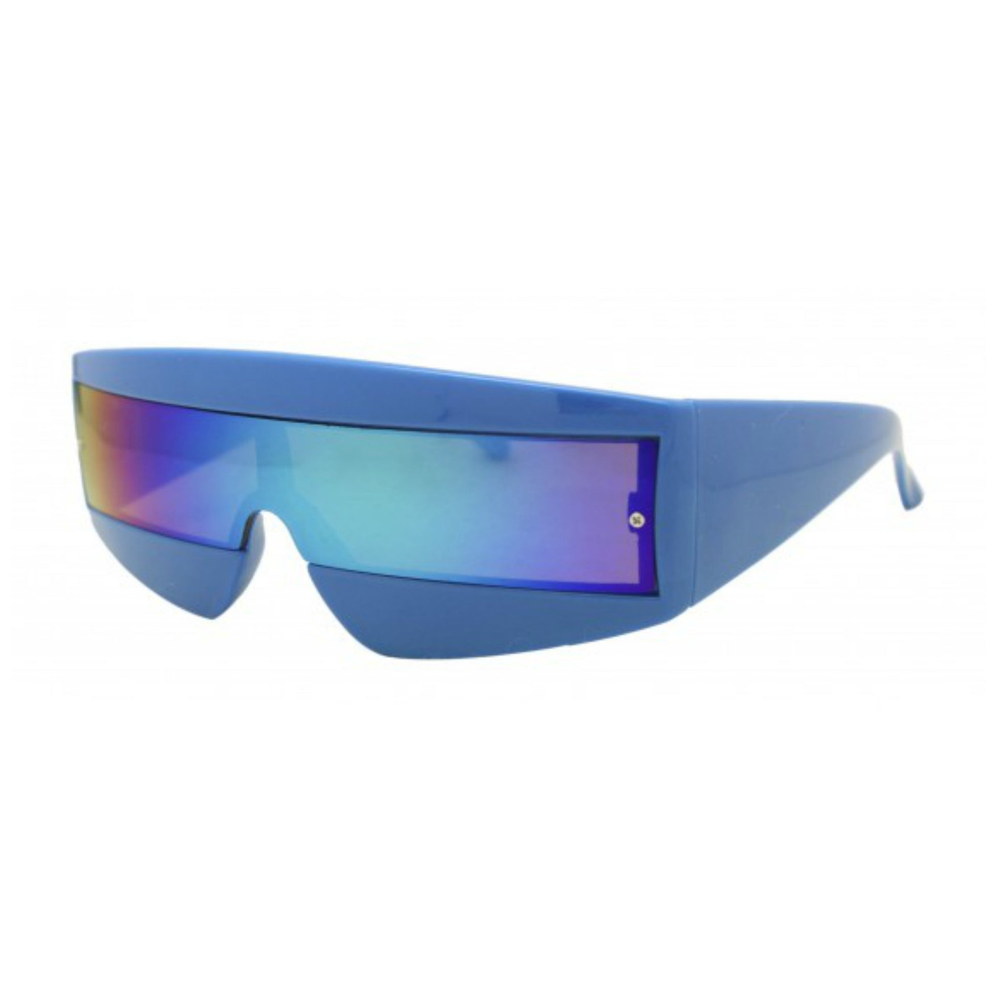 80s Sci Fi Visor Wrap Around Sunglasses