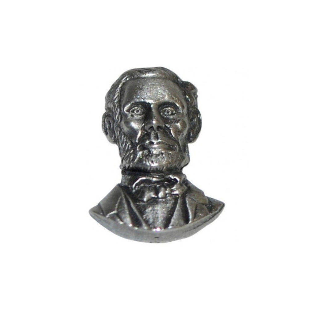 Abraham Lincoln Pewter Lapel Pin Badge - Minimum Mouse