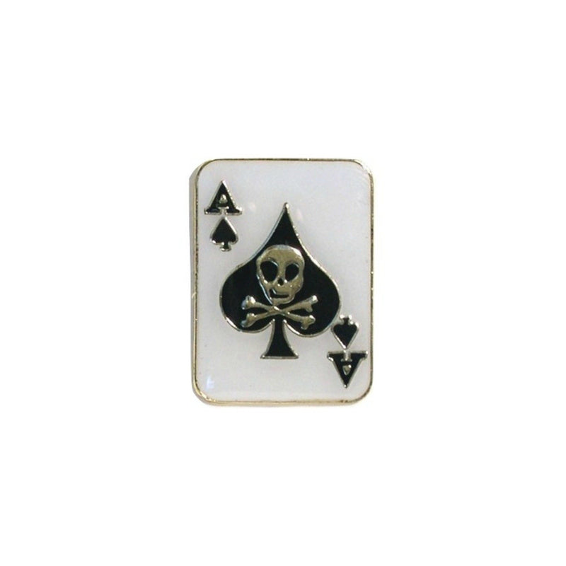 Ace Of Spades Enamel Lapel Pin Badge - Minimum Mouse