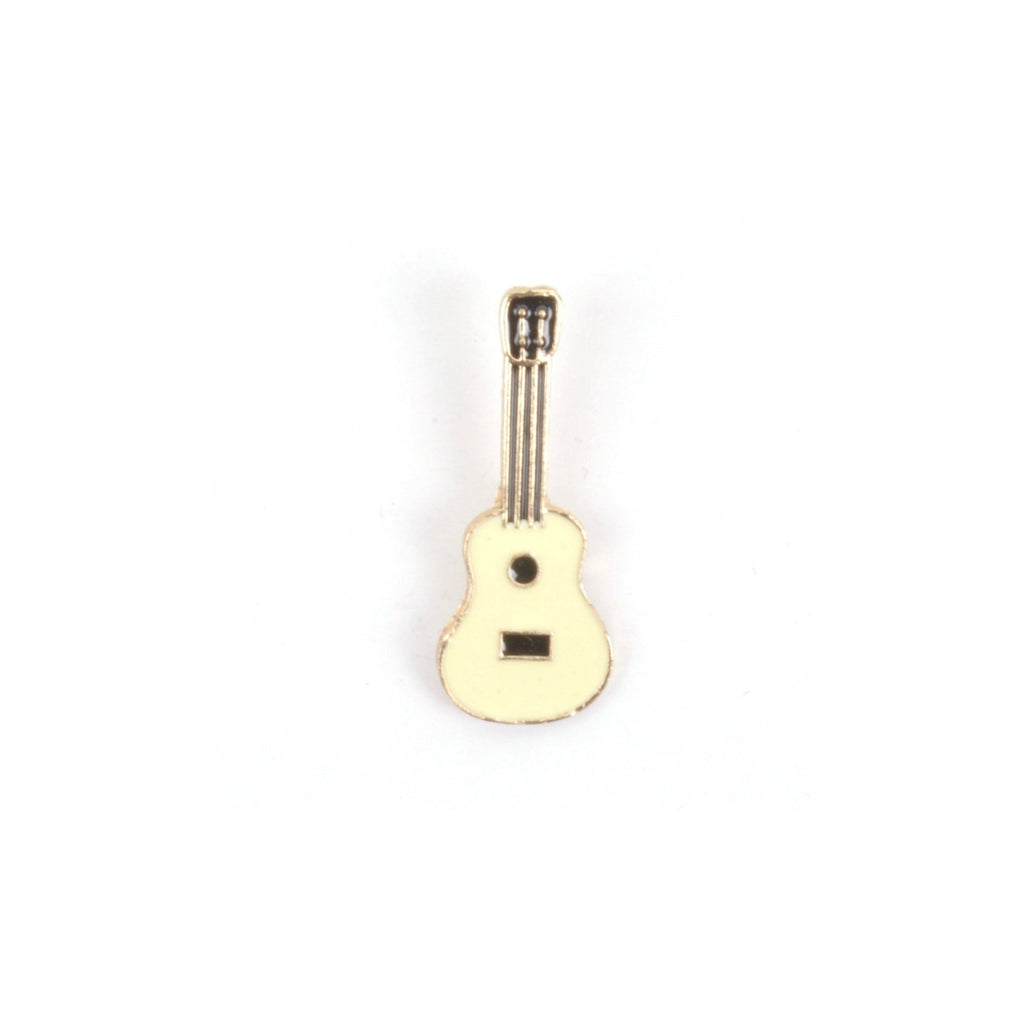 Acoustic Guitar Enamel Lapel Pin Badge - Minimum Mouse