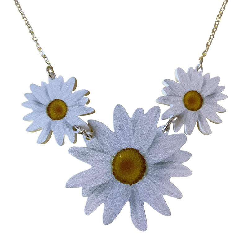 Acrylic Daisy Necklace by Love Boutique - Minimum Mouse