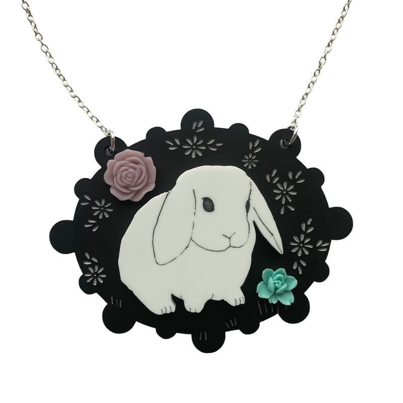 Acrylic Rabbit Necklace by Love Boutique - Minimum Mouse
