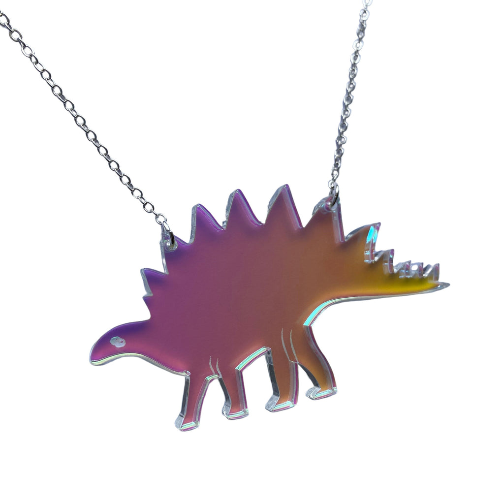 Acrylic Stegasaurus Necklace by Love Boutique - Minimum Mouse