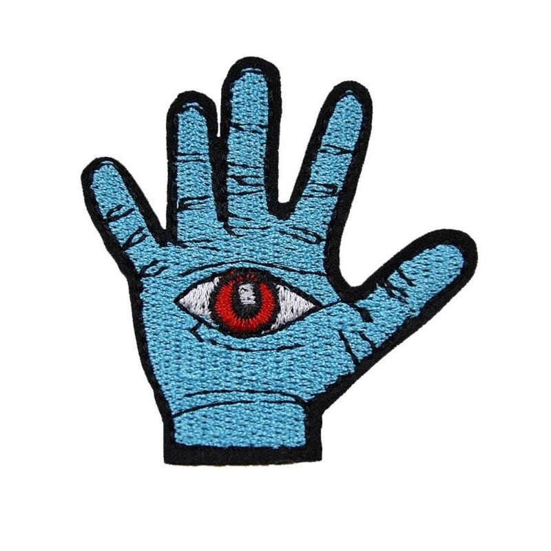All Seeing Eye Hand Iron On Patch - Minimum Mouse
