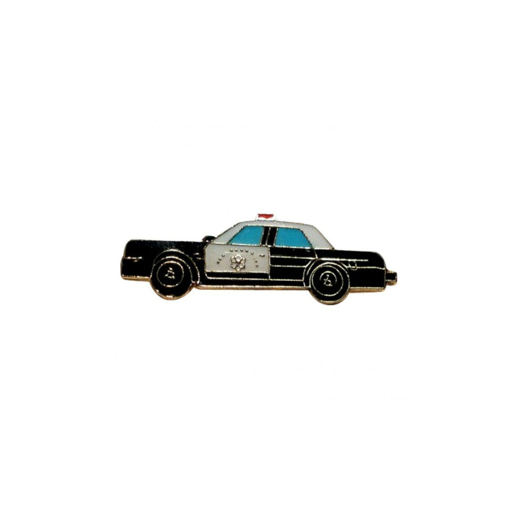 American Police Car Enamel Lapel Pin Badge - Minimum Mouse