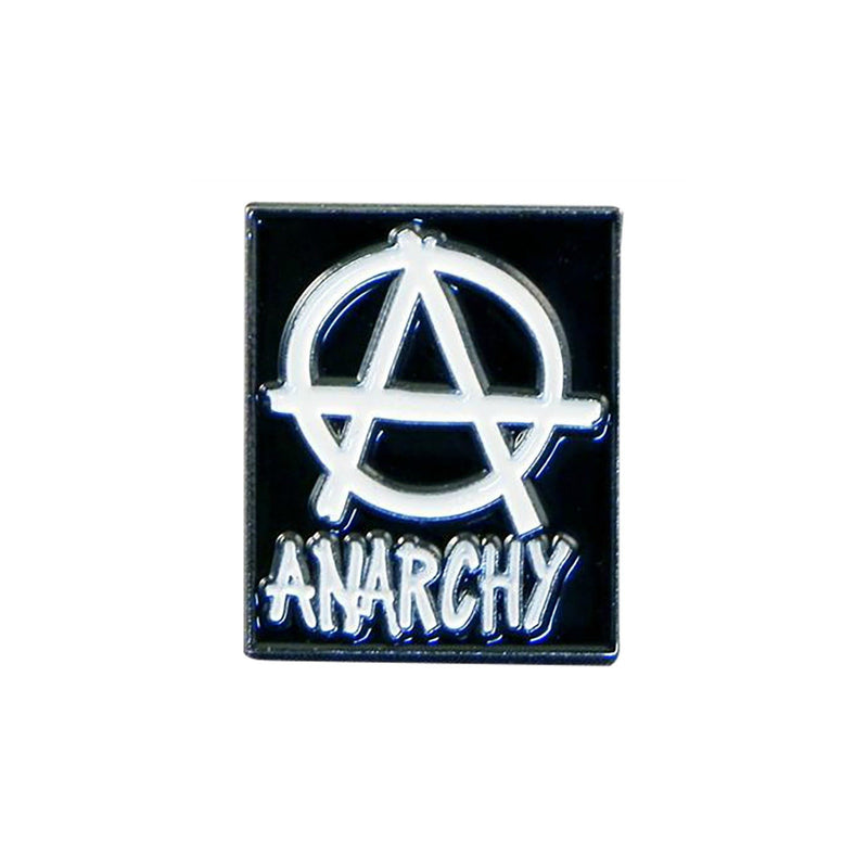 Anarchy Enamel Lapel Pin Badge - Minimum Mouse