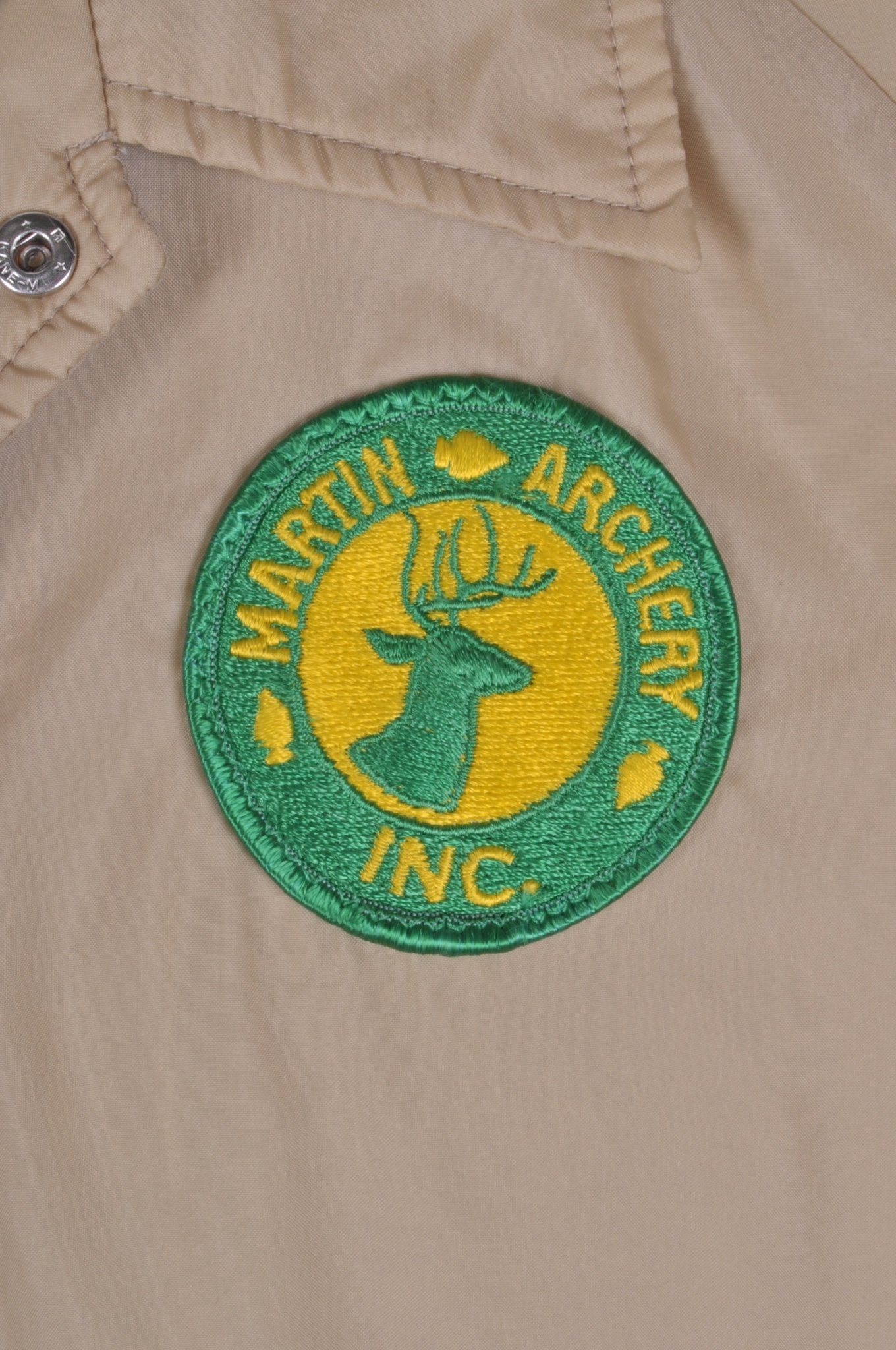 Archery Patches Varsity Jacket XL - Minimum Mouse