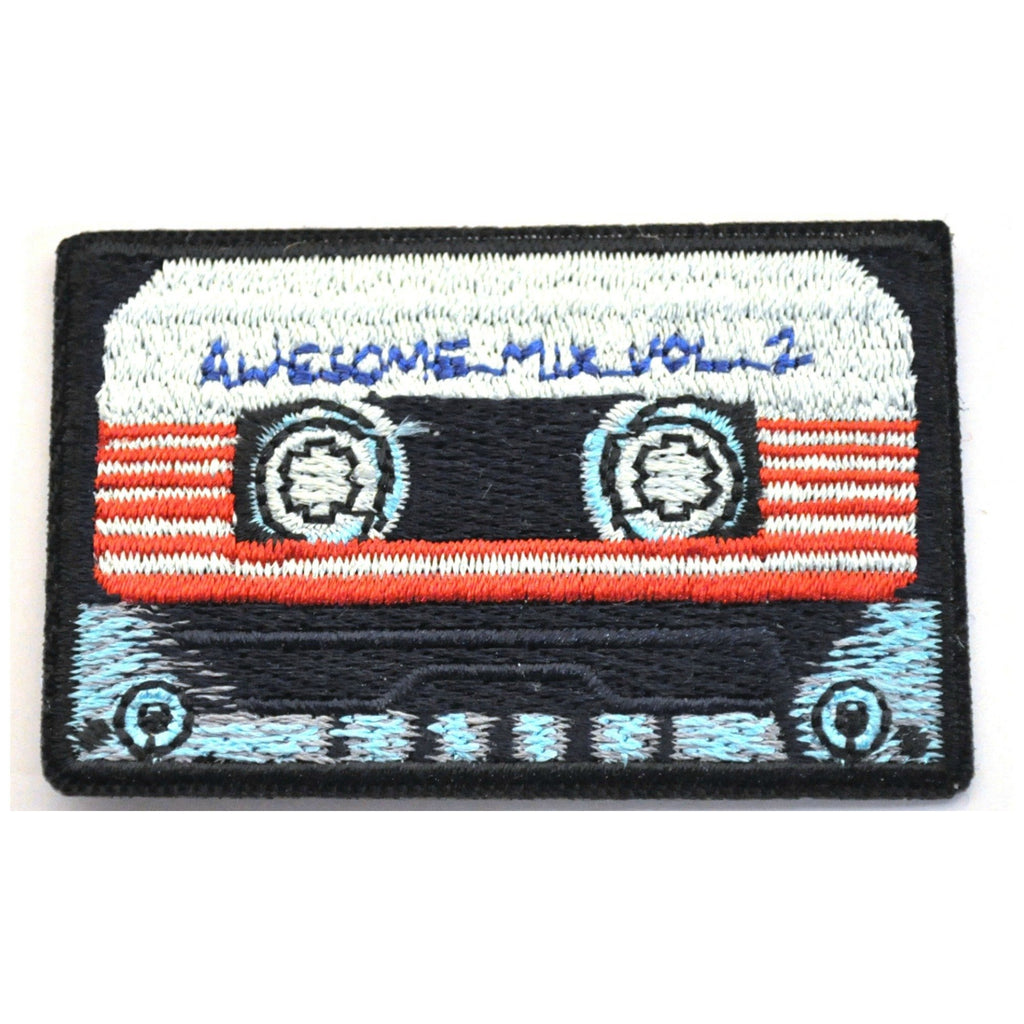 Awesome Mix Tape Guardians Of The Galaxy Iron On Patch - Minimum Mouse