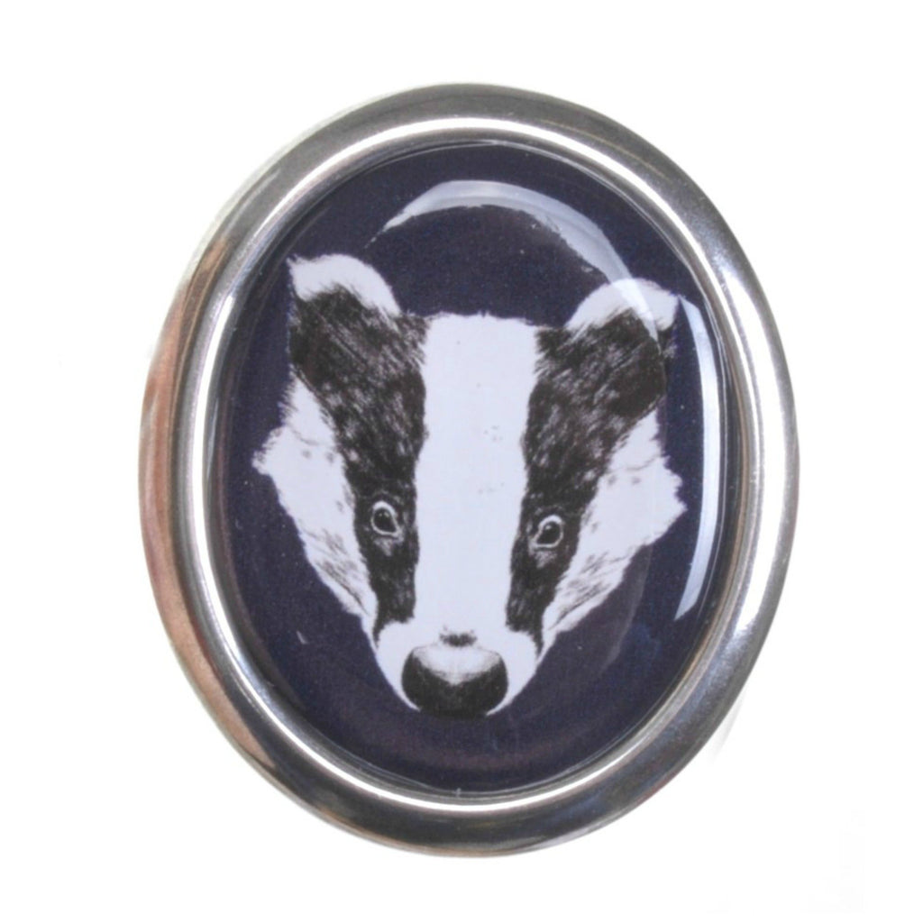 Badger Brooch by Love Boutique - Minimum Mouse