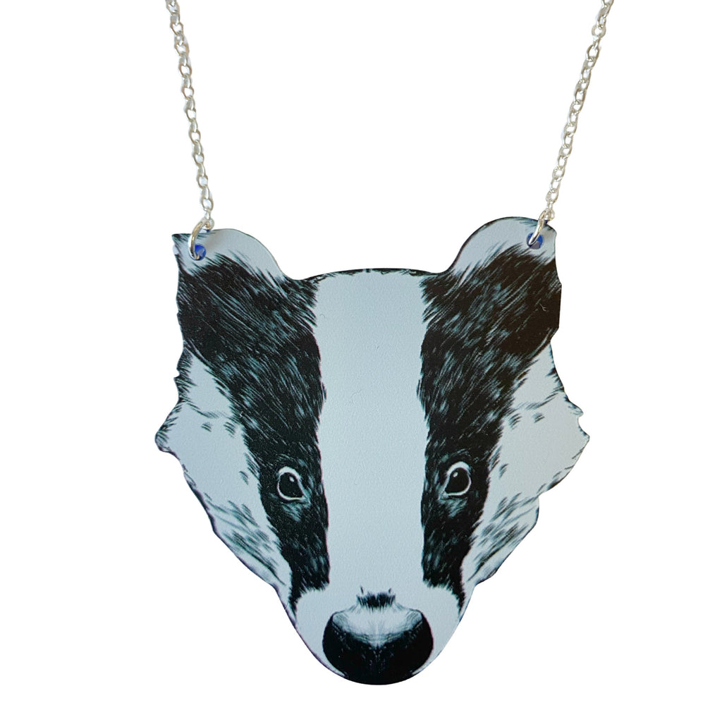 Badger Necklace by Love Boutique - Minimum Mouse