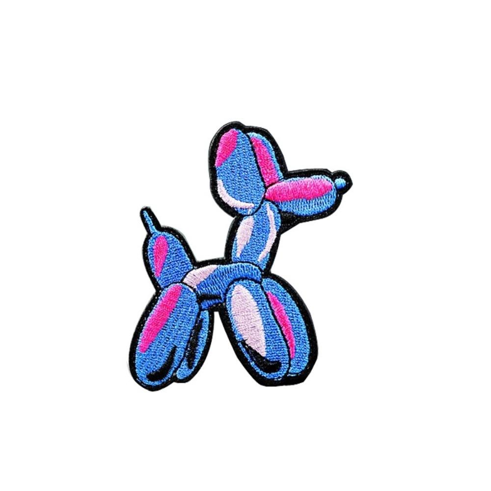 Balloon Dog Iron On Patch - Minimum Mouse