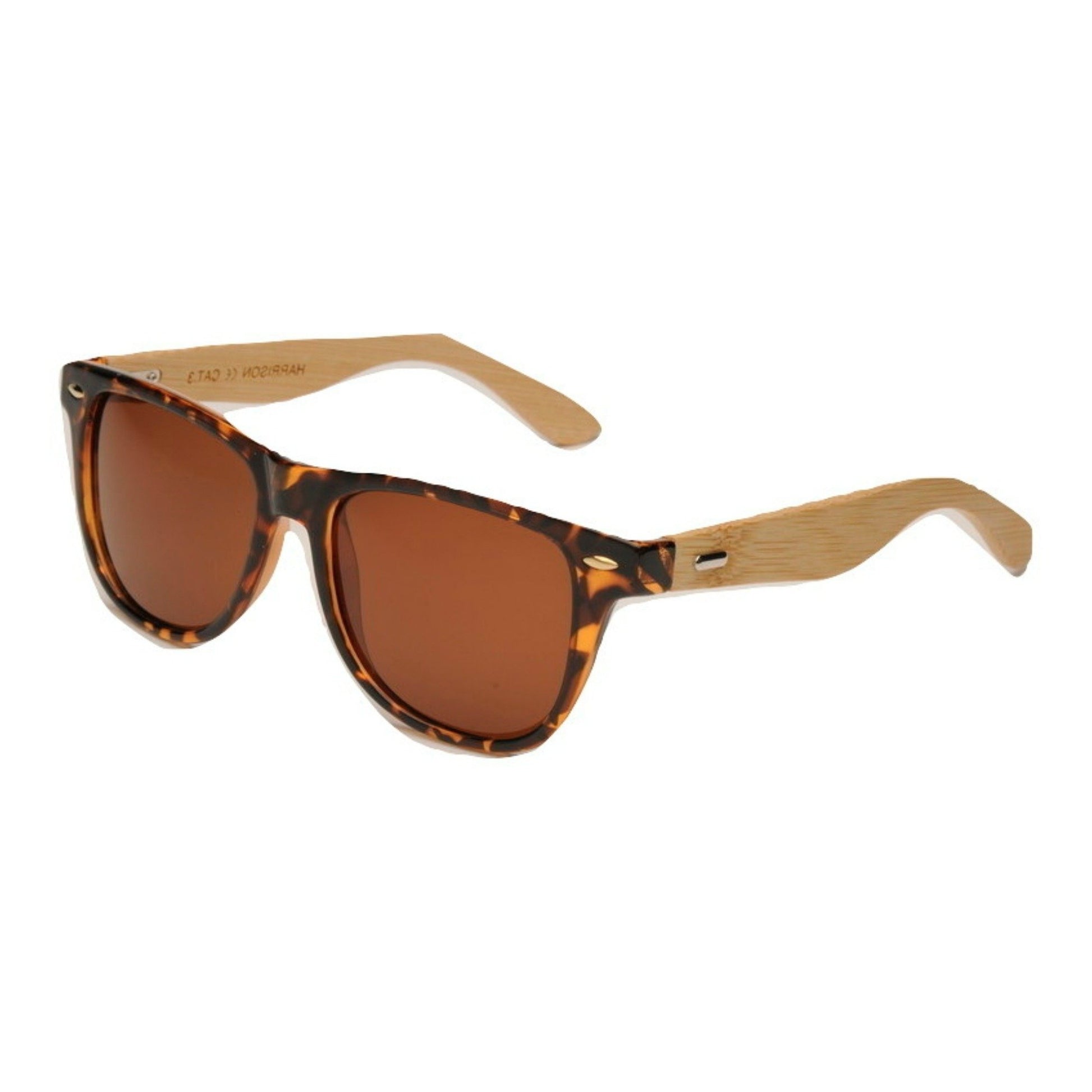 BAMBOO Wood Frame Polarized Sunglasses - Minimum Mouse