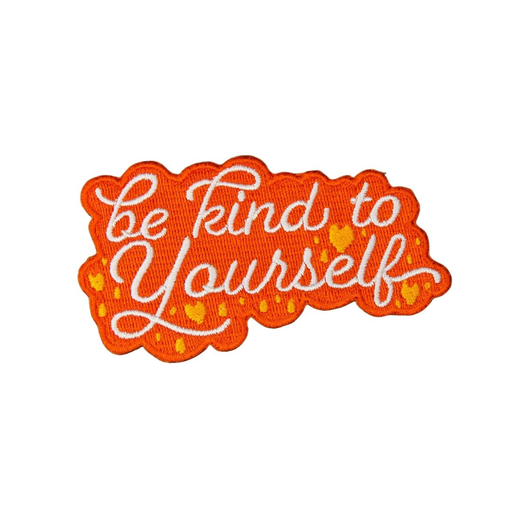 Be Kind To Yourself iron on patch - Minimum Mouse