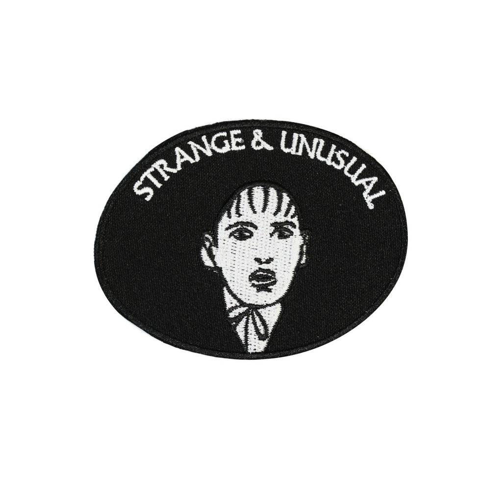 Beetlejuice Strange And Unusual Iron On Patch - Minimum Mouse