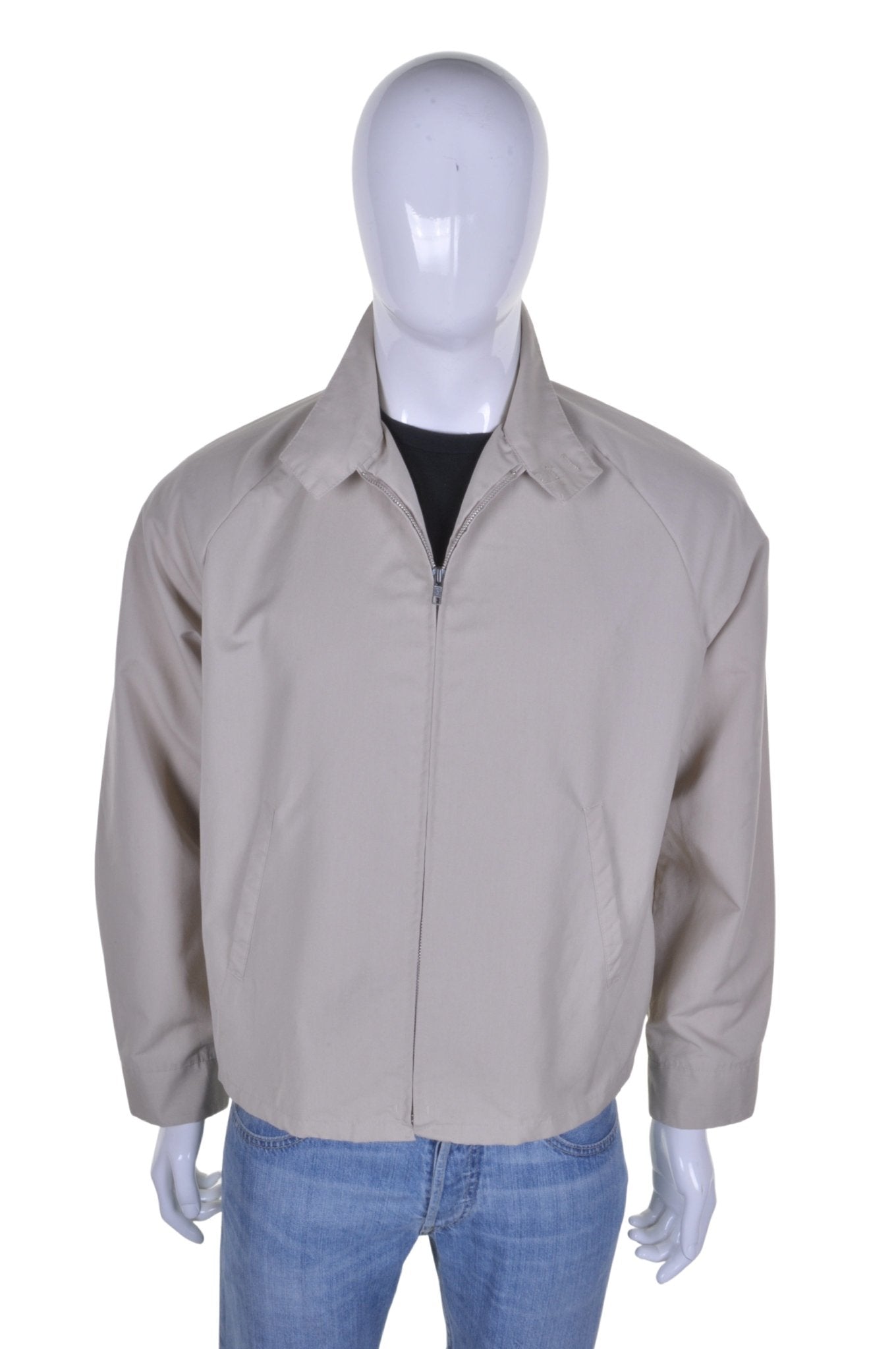 Beige Harrington Jacket L - Minimum Mouse