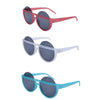 Big Round Half Frame Sunglasses - Minimum Mouse