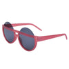 Big Round Half Frame Sunglasses - Minimum Mouse