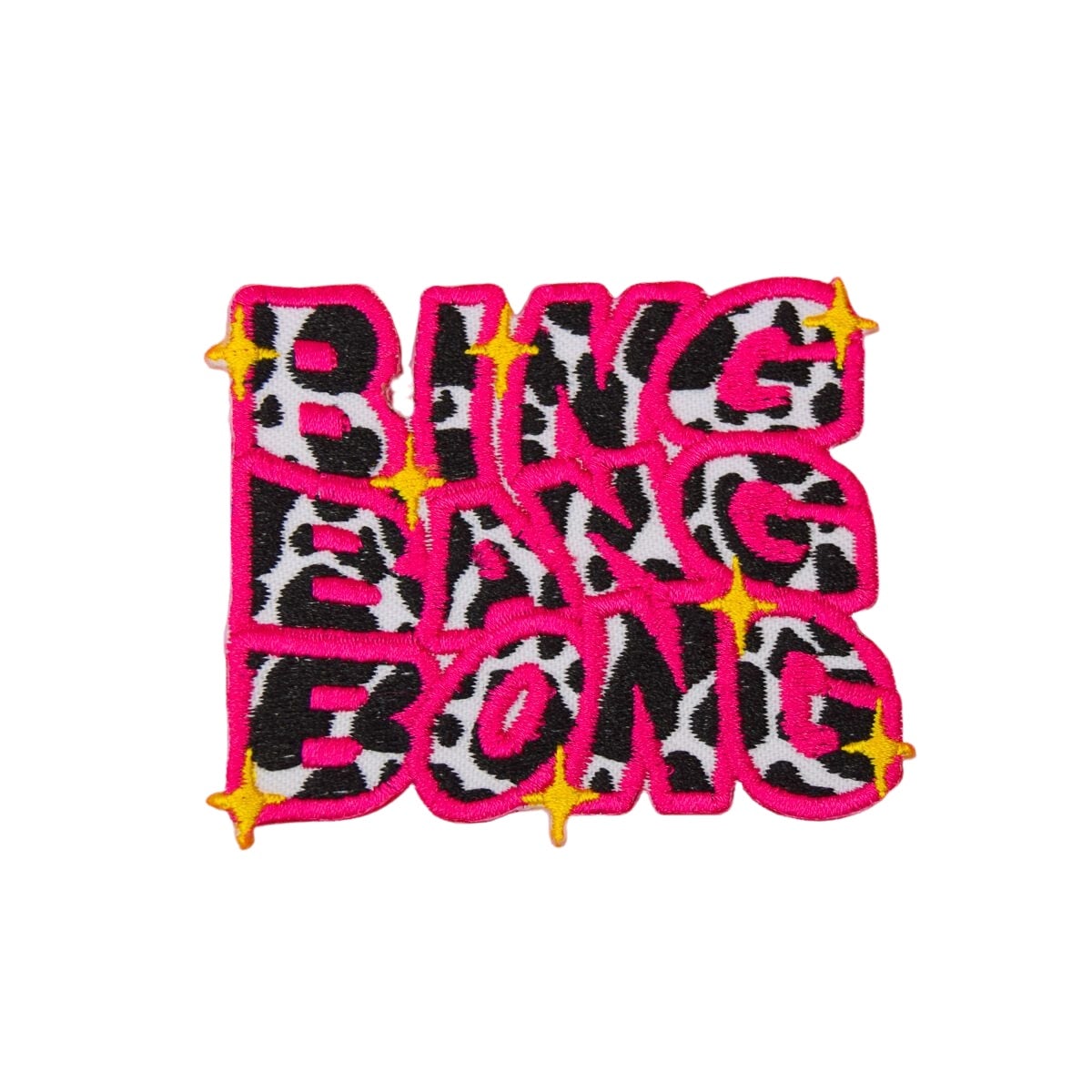 Bing Bang Bong Iron On Patch - Minimum Mouse