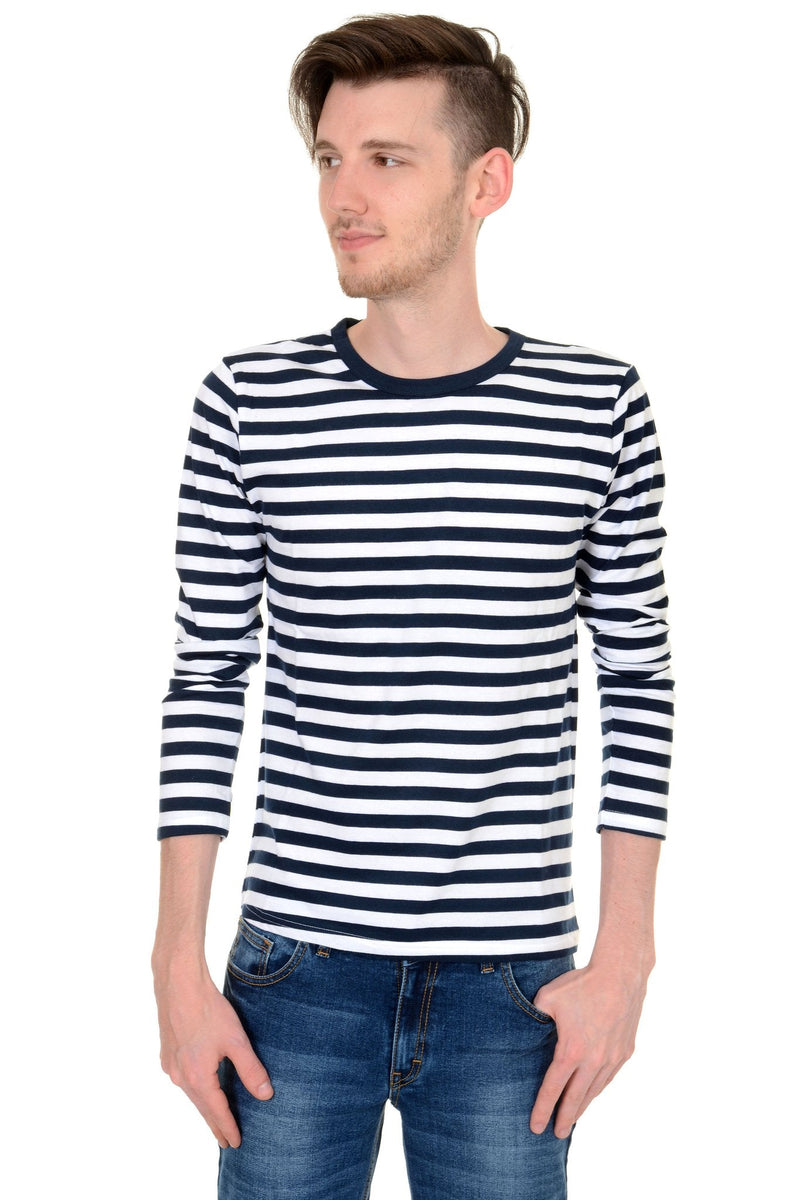 Black and White Long Sleeved T Shirt by Run and Fly - Minimum Mouse