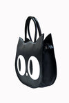Black Cat Face Bag by Banned Apparel - Minimum Mouse