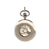 Black Half Hunter Mechanical Hand Wind Pocket Watch - Minimum Mouse