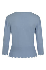 Blue Bunny Hop Cardigan by Banned Apparel - Minimum Mouse