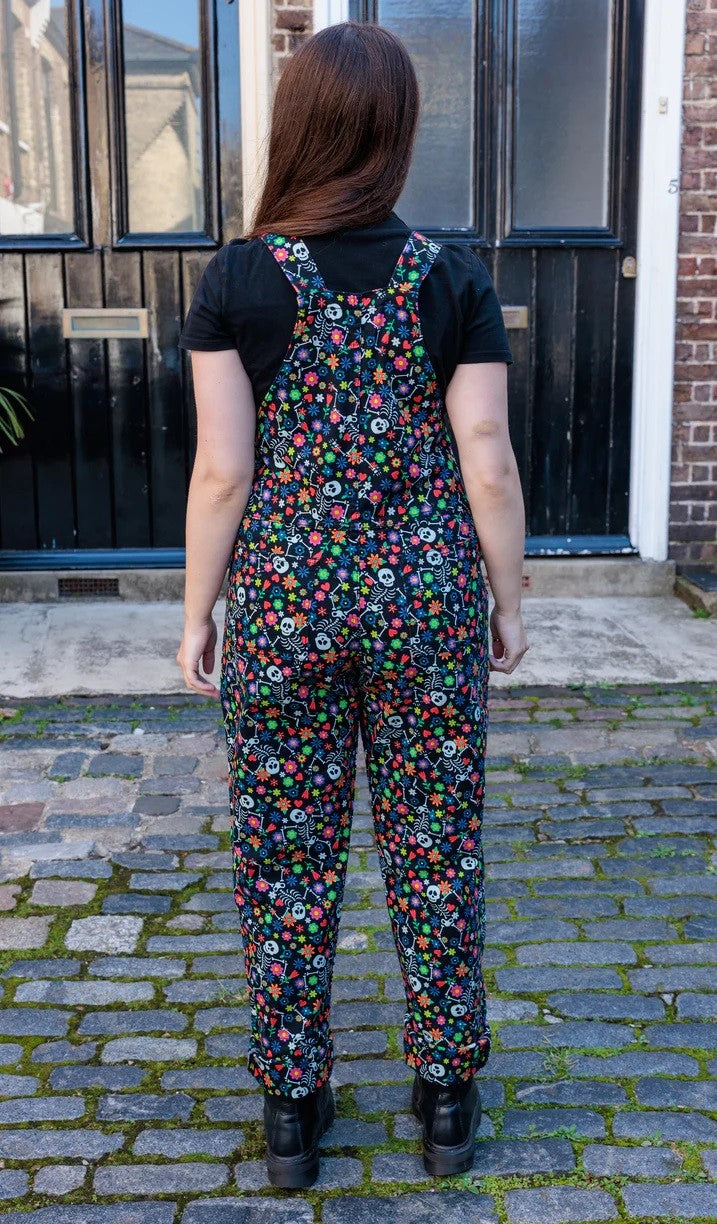Boogie Bones Stretch Twill Cotton Dungarees by Run and Fly