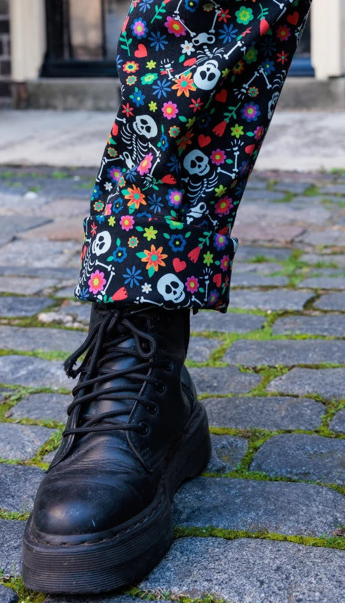 Boogie Bones Stretch Twill Cotton Dungarees by Run and Fly