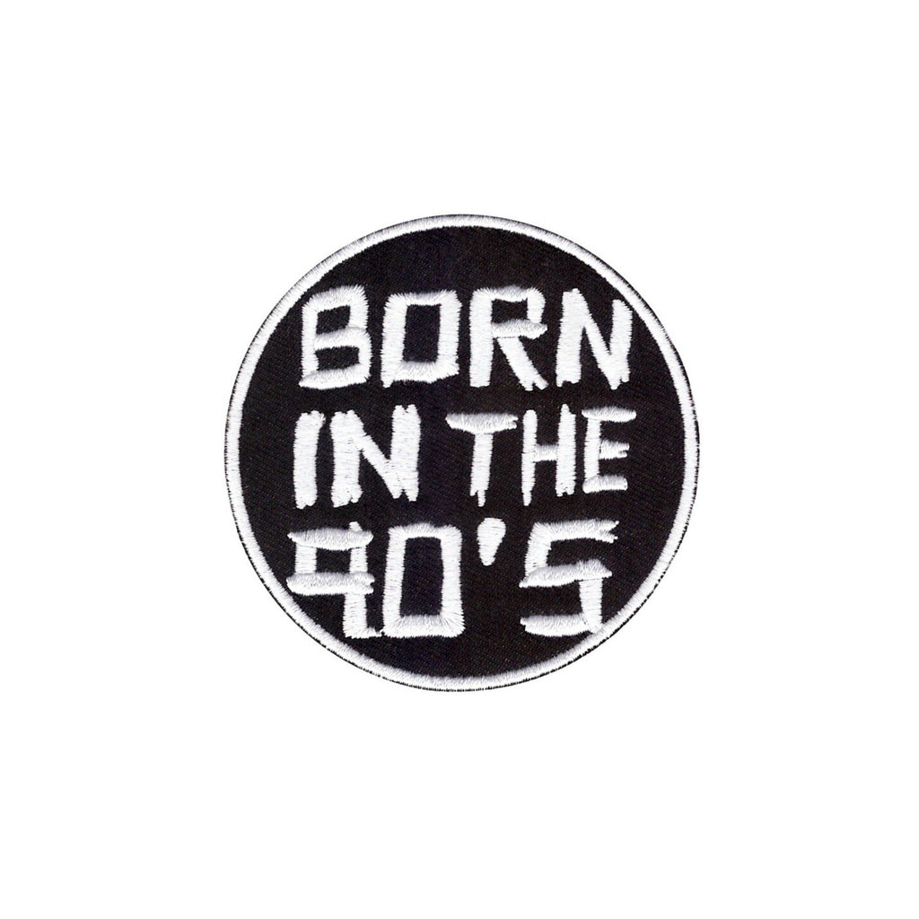 Born In The 90's Iron On Patch - Minimum Mouse