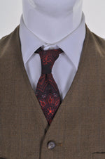 Brown Tweed Waistcoat S 38R - Minimum Mouse