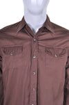 Brown Western Shirt S - Minimum Mouse