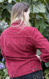 Burgundy Cord Jacket by Run and Fly - Minimum Mouse