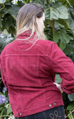 Burgundy Cord Jacket by Run and Fly - Minimum Mouse