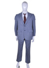 Burton Blue Tweed Check Suit 42R - Minimum Mouse