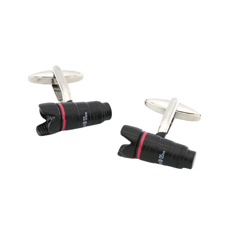 Camera Lens Cufflinks - Minimum Mouse