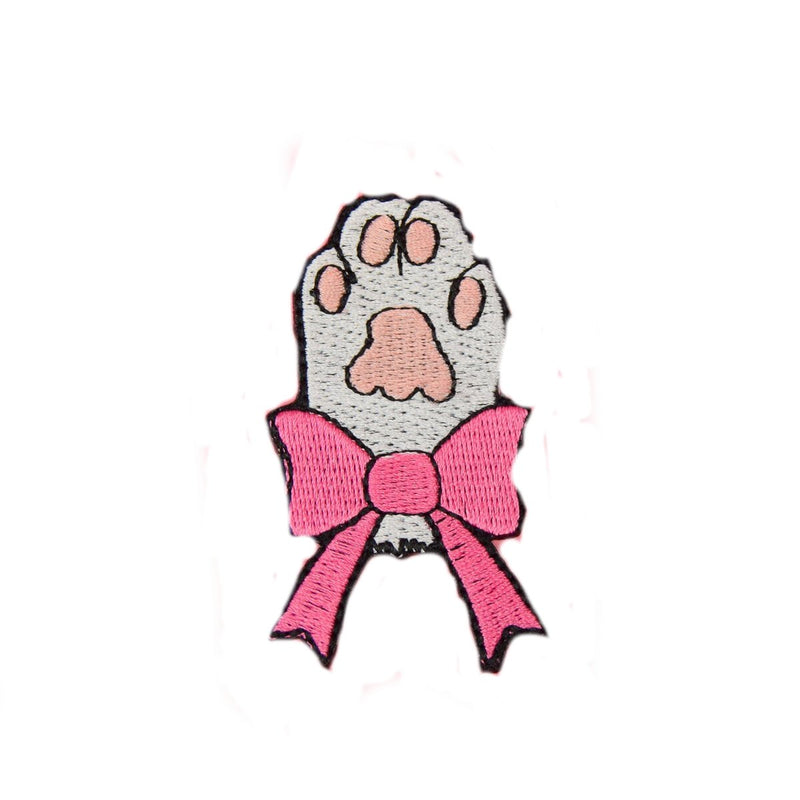 Cat Paw Iron On Patch - Minimum Mouse