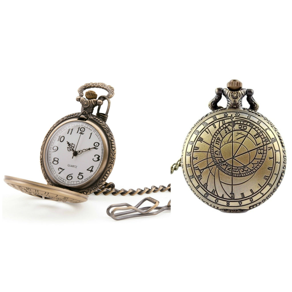 Celestial Quartz Pocket Watch - Minimum Mouse