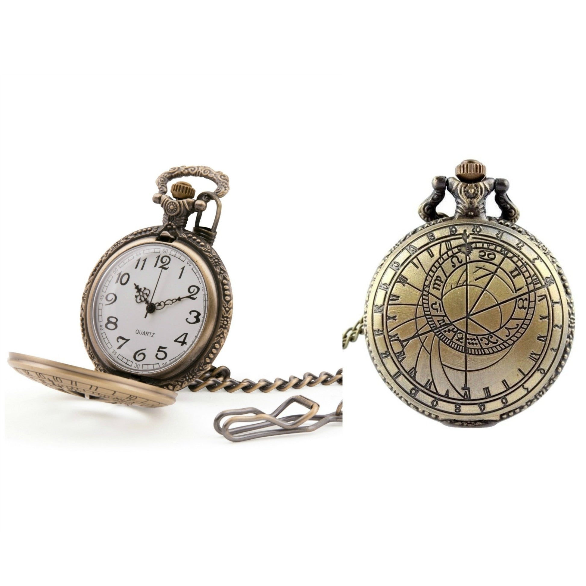 Celestial Quartz Pocket Watch - Minimum Mouse