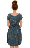 Celestial Space Print Dress by Run and Fly - Minimum Mouse